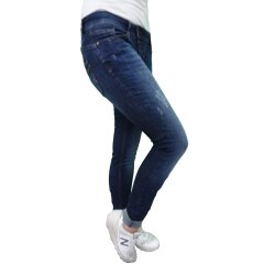 Buena Vista Damen Jeans Malibu Stretch Denim Middle Blue