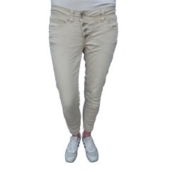 Buena Vista Damen Hose 7/8  Malibu Slim Fit Jeans Knöpfe