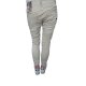 Buena Vista Damen Hose 7/8  Malibu Slim Fit Jeans Knöpfe