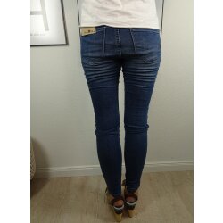 Buena Vista Tummyless Stretch Jeans  | Schlankmachende Shaping Denim Hose | Figurformend für alle Größen | lange Jeanshose