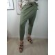 Italy Damen Harems Hose |Freizeit Jogg Pants mit tiefen Schritt | Aladin Sweat mit schrägen Nähten