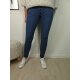Buena Vista Malibu | Damen Jeans Hose in coloured Denim | Stretch Denim Pants mit dekorativer Knopfleiste kornblume