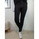 Buena Vista Florida | Damen Jeans Hose in coloured Denim | Stretch Denim Pants mit gedoppelten G&uuml;rtelschlaufen black S