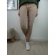 Buena Vista Malibu Damen Jeans Hose in coloured Denim  Stretch Denim Pants mit Knopfleiste