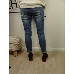 Buena Vista Tummyless Stretch Jeans | Schlankmachende Shaping Denim Hose | Figur formend f&uuml;r alle Gr&ouml;&szlig;en | lange Jeanshose